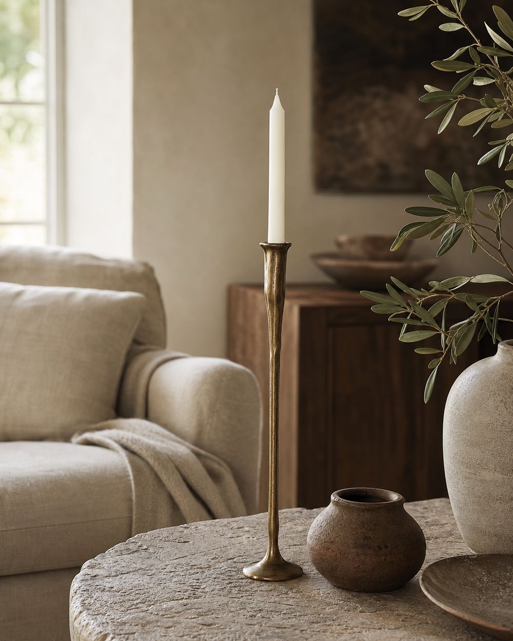 Brass Candle Holder — 2